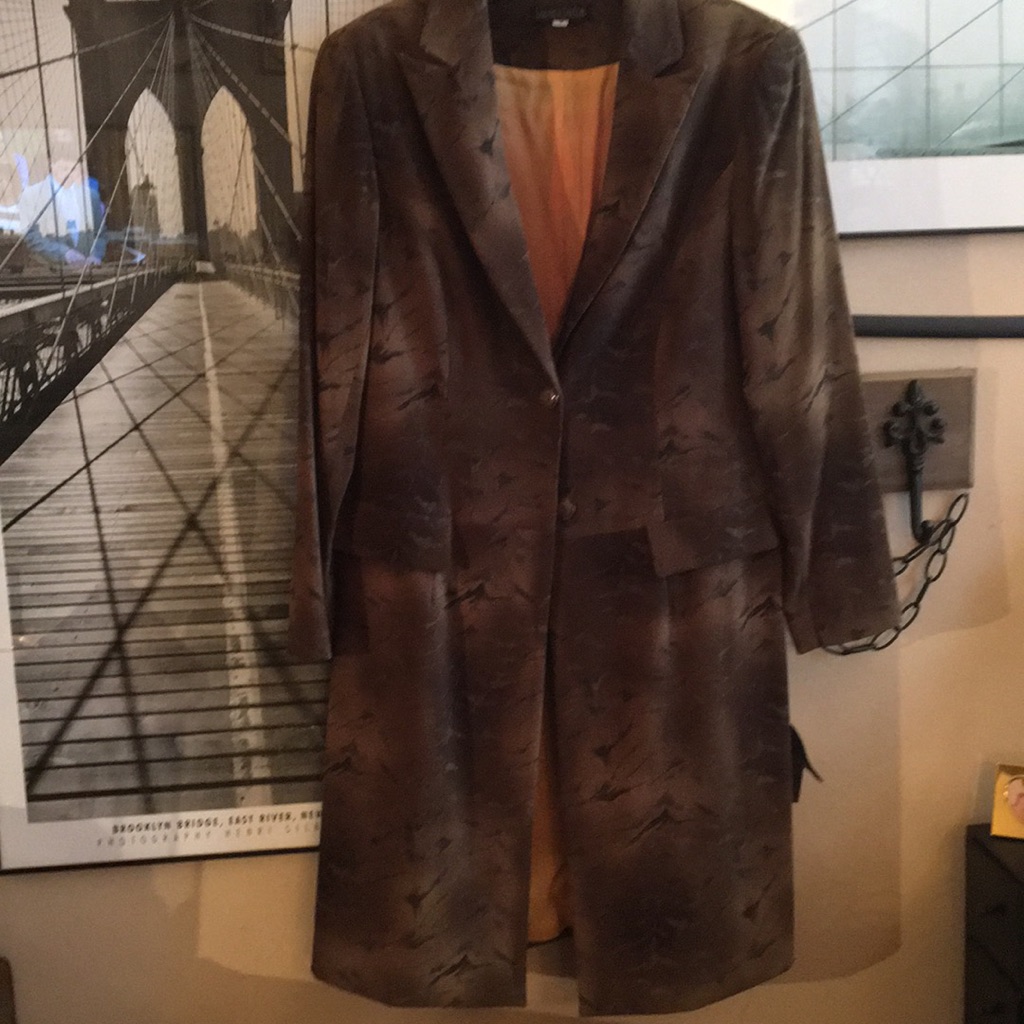 Lauren Taylor Of New York Green & Black Faux Suede